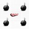 Service Caster 2'' Chair Casters Nylon Hooded Twin Wheel 7/16'' Grip Ring Stem , 4PK SCC-GR02S50-NYS-716-4 - alternate 3